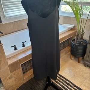 And now this…Elegant Black Slip Dress